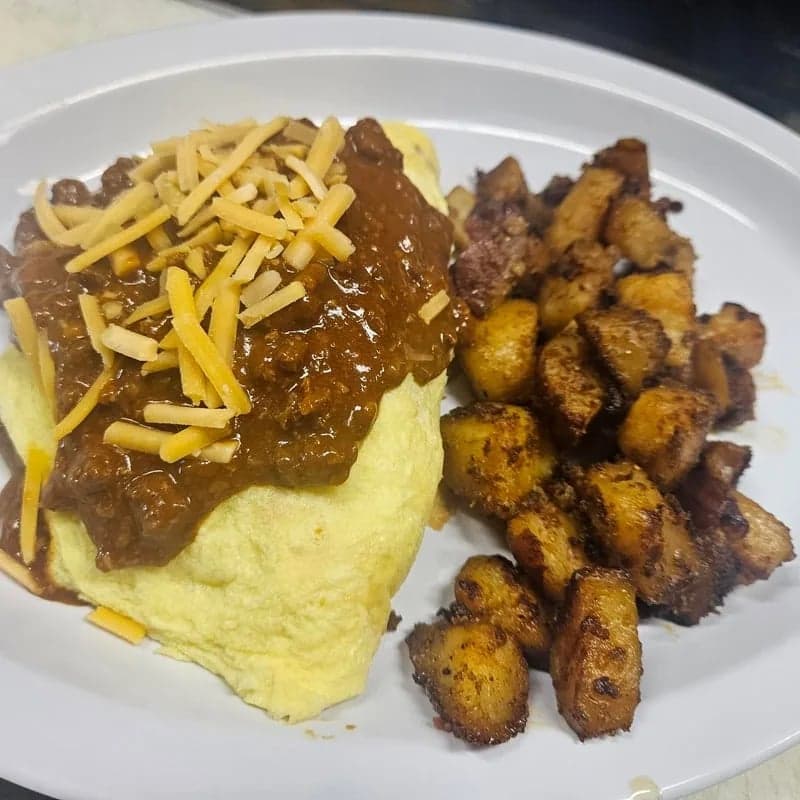 Chili Cheese Omelette